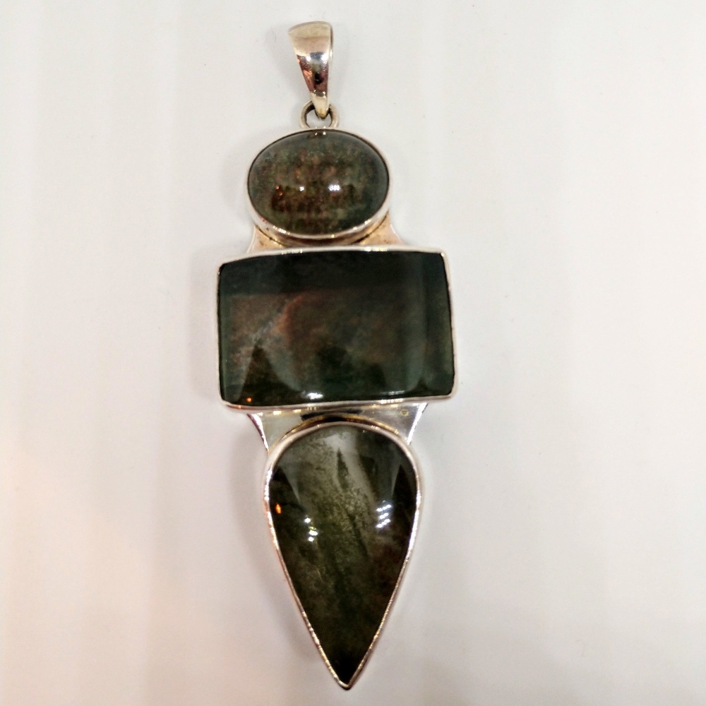 Gigantic Charles Albert Lodalite Pendant